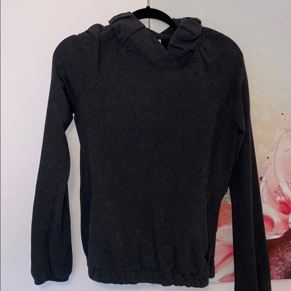 Dark grey Lululemon sweatshirt